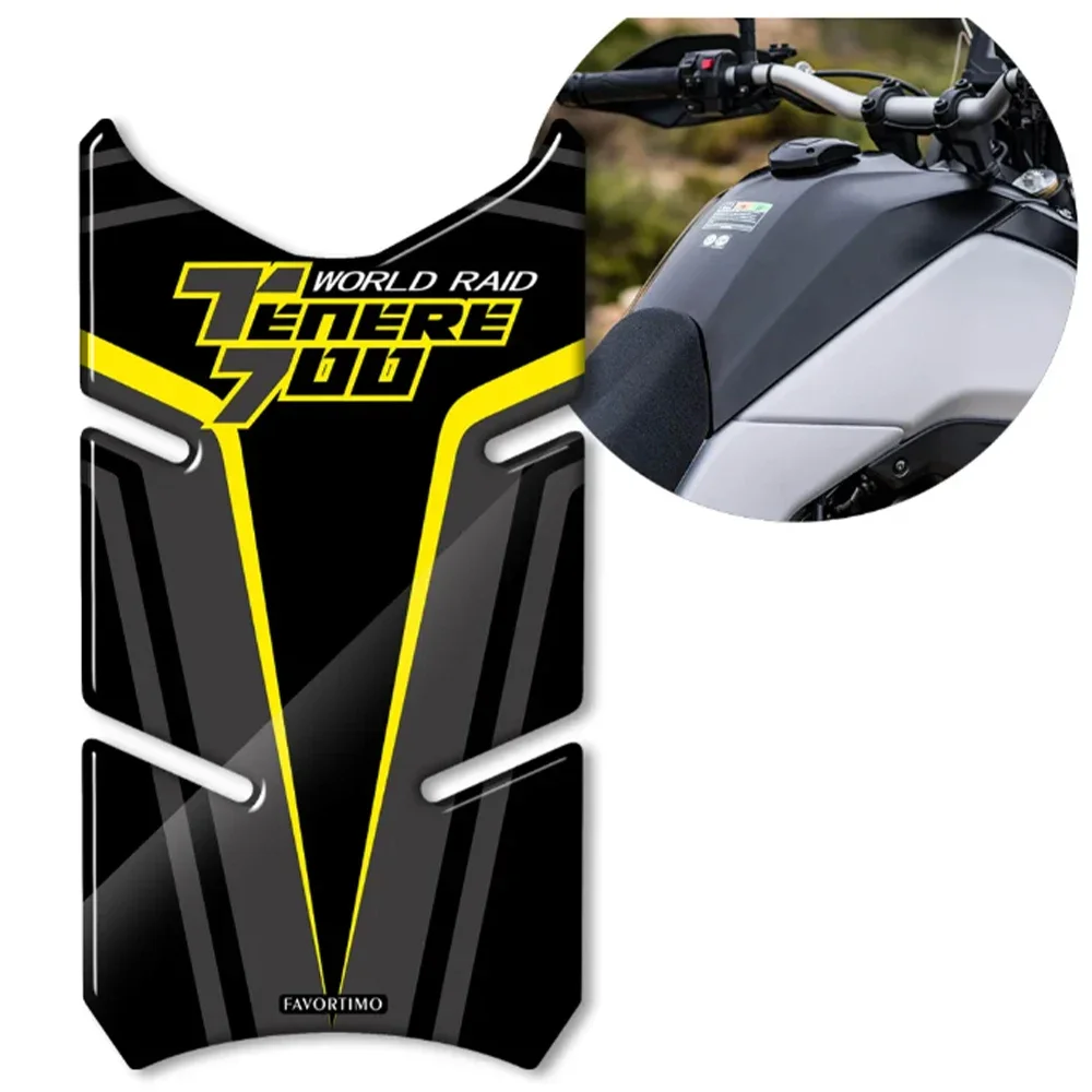 2019 2020 2021 FOR YAMAHA Tenere 700 T700 XTZ XT700 Stickers Tank Pad Protector Trunk Luggage Cases Emblem Badge Logo