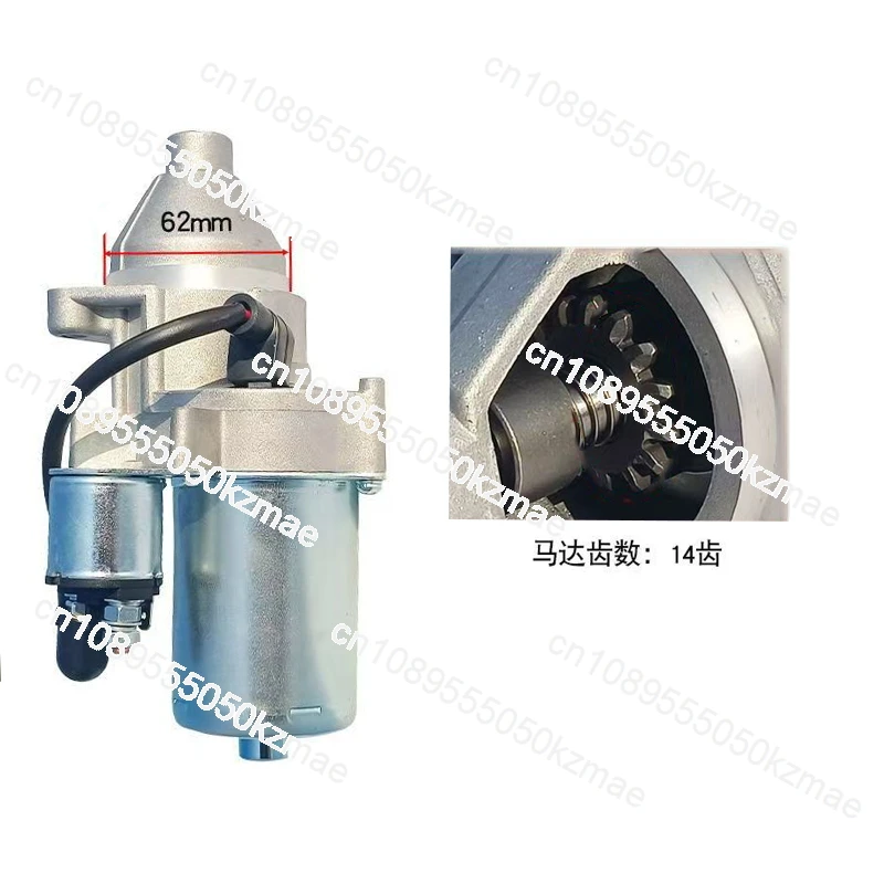 

Подходит для деталей генератора бензинового двигателя 168F170F177F188F190F, стартер GX160 390, стартер