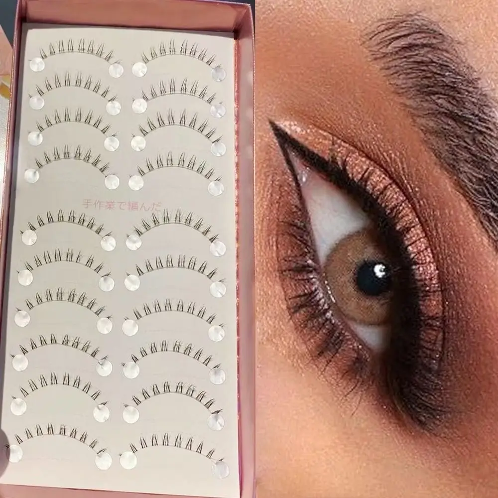 

New Large Capacity 3D Mink Lower Lashes Natural Volume False Eyelashes Handmade Under Eyelash Eyelash Extension