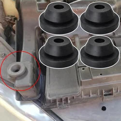 Gumowa pokrywa silnika do czyszczenia filtra powietrza do Audi A1 S1 A2 A3 8P A6 S6 Q3 RS3 RS6 TT VW Golf Polo
