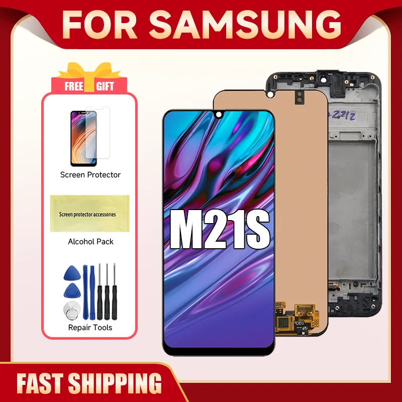 M21S For Samsung 6.4''For AMOLED F415 F415F F415F/DS LCD Display Touch Screen Digitizer Assembly Replacement