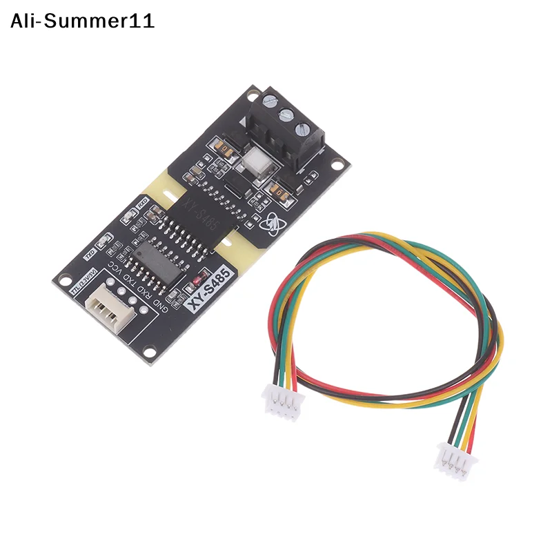 【RV】Isolated TTL To RS485 Level Converter Module Signal Automatic Flow Control Module RXD TXD Transmit/Receive Indicator Lights