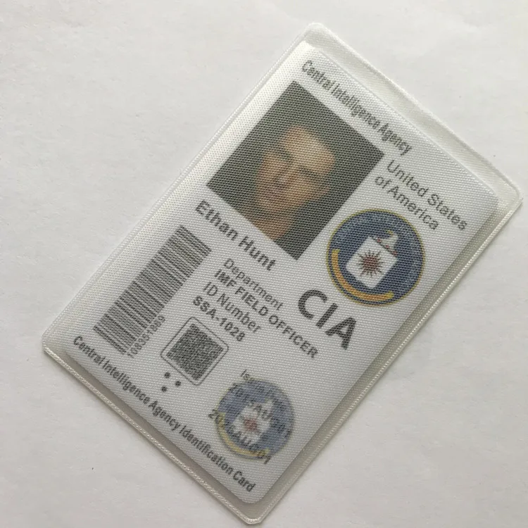 ジェイソン・ボーン イーサン・ハント スパイ コスプレ キット 調節可能な ID カード リール 戦術ストラップ カスタム秘密エージェント アクセサリー ギフトセット