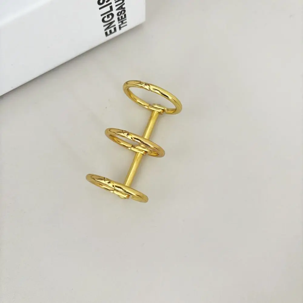 Acrylic A6 Notebook Cover Transparent/Water Ripple DIY Photo Album Notebook Loose Leaf Notebook Shell Hard