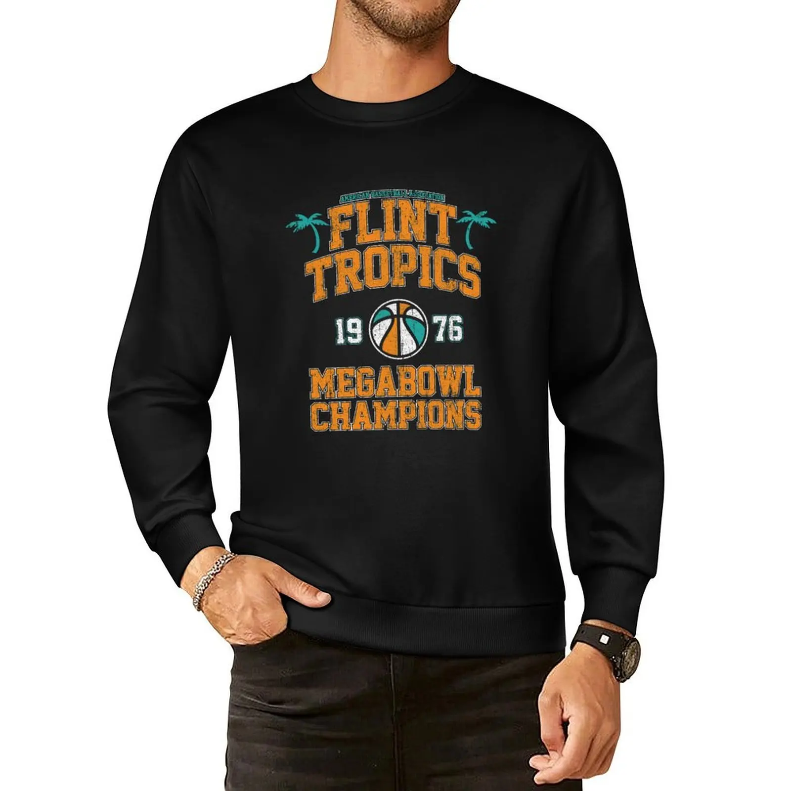 

Flint Tropics Megabowl Champions Pullover Hoodie streetwear men mens designer clothes oversize sweatshirts