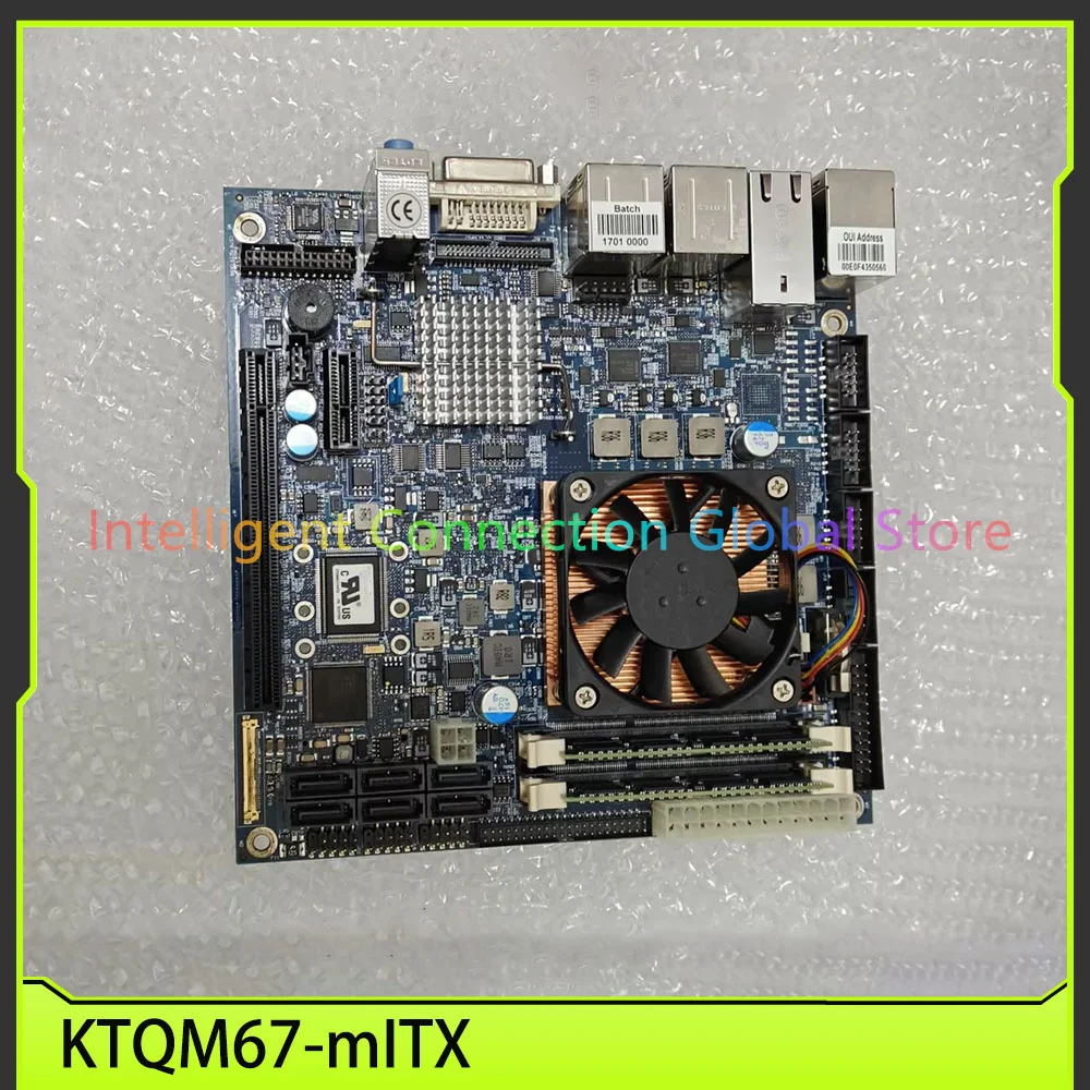 KTQM67 Industrial Control Motherboard DDR3 KTQM67-mITX