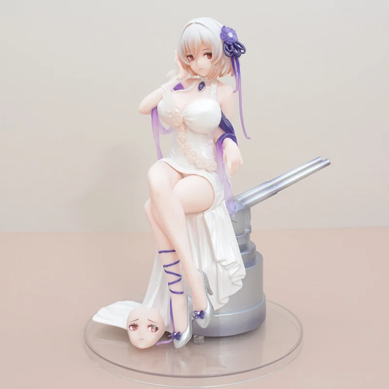 

21cm Azur Lane Hms Sirius Sitting Full Dress Anime Action Figure Model Statue Collection Desktop Decoration Ornament Toys Gifts