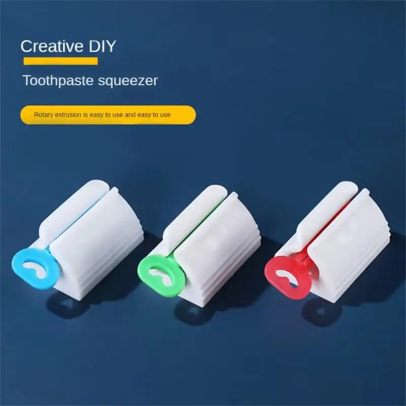 Multifunction Kitchen Bathroom Safety Odorless Reuse Toothpaste Squeezer Tubular Toothpaste Holder Non-toxic Durable Household