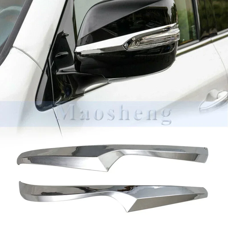 

Side Rear View Mirror Trim Strip For Lexus LX570 GX460 2016-2021 Rear View Mirror Decoration Strips Cover