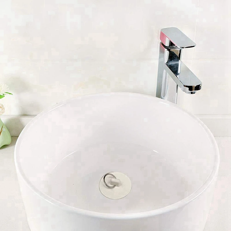 

2Pcs 1 5/8In White Rubber Wash Basin Bathtub Plug Sink Plug Drain Pipe Plug Sink Plug Water Plug