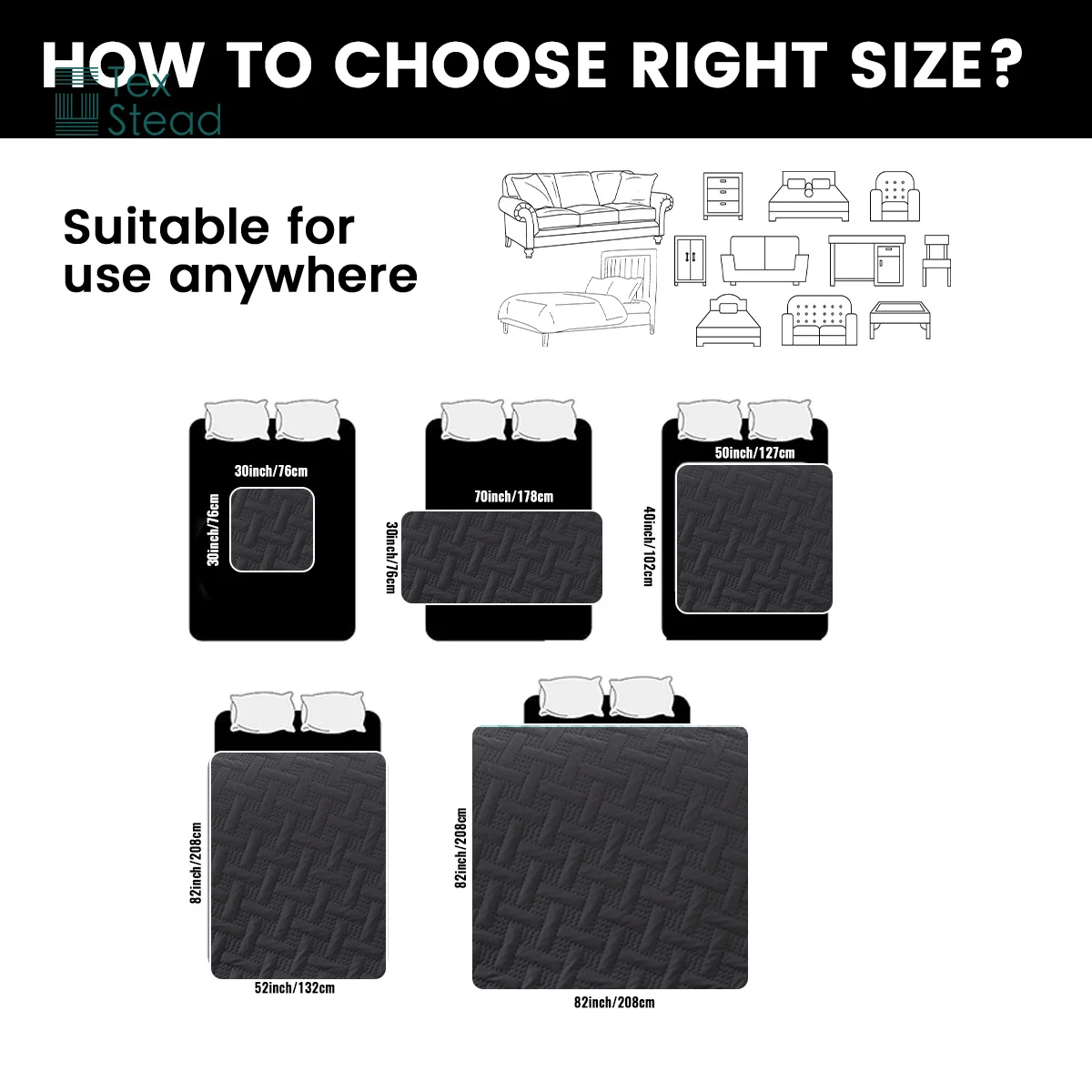 1 PC Double-Sided Dog Blanket Anti-fouling Soft Pet Bed Cover Double-Sided Protective Furniture Sofa Car Suitable for Puppy view 4