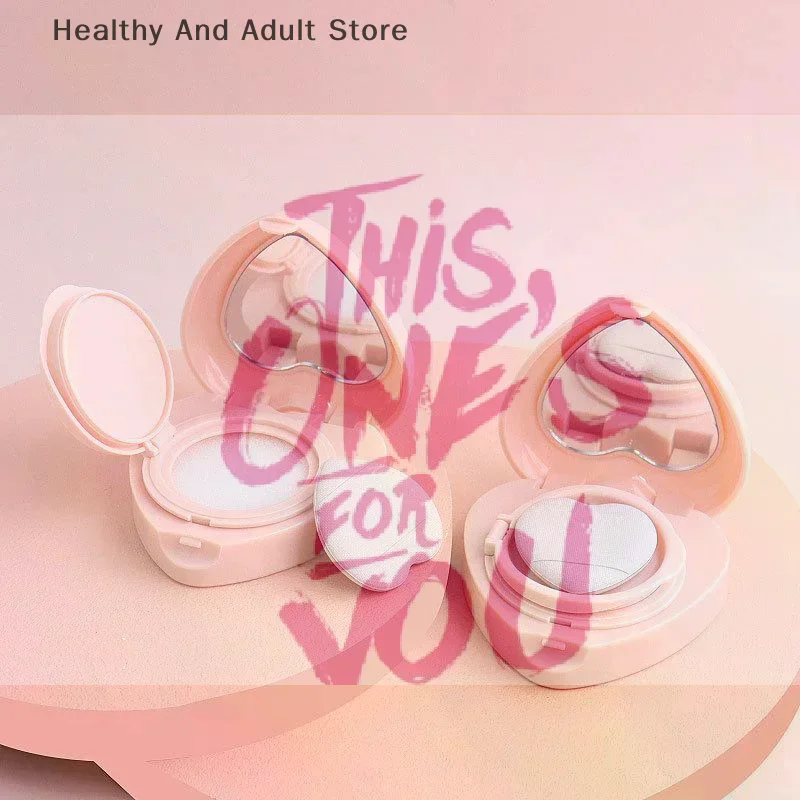 【HB】5g Refillable Mini Air Cushion Case Empty Puff Box Portable DIY Cosmetic Container For BB Cream Foundation Makeup Travel Kit