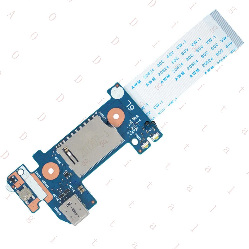 Placa Tipo C GQ para Laptop HP Pavilion 14-CF 14-DF 14-DK 14S-CF 6050A2979701