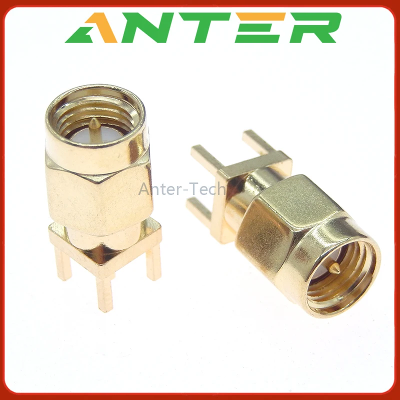 1PCS SMA Male PCB End Launch Plug 50 Ohm RF Connector