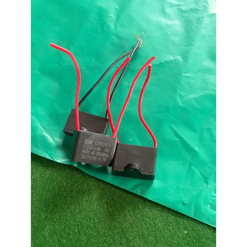 CBB61 450V 1UF 1.2UF 1.5UF 2UF 2.5UF 3UF 4UF 5UF 6UF 8UF 10UF Ceiling Exhaust Fan Motor Starting Run Capacitor