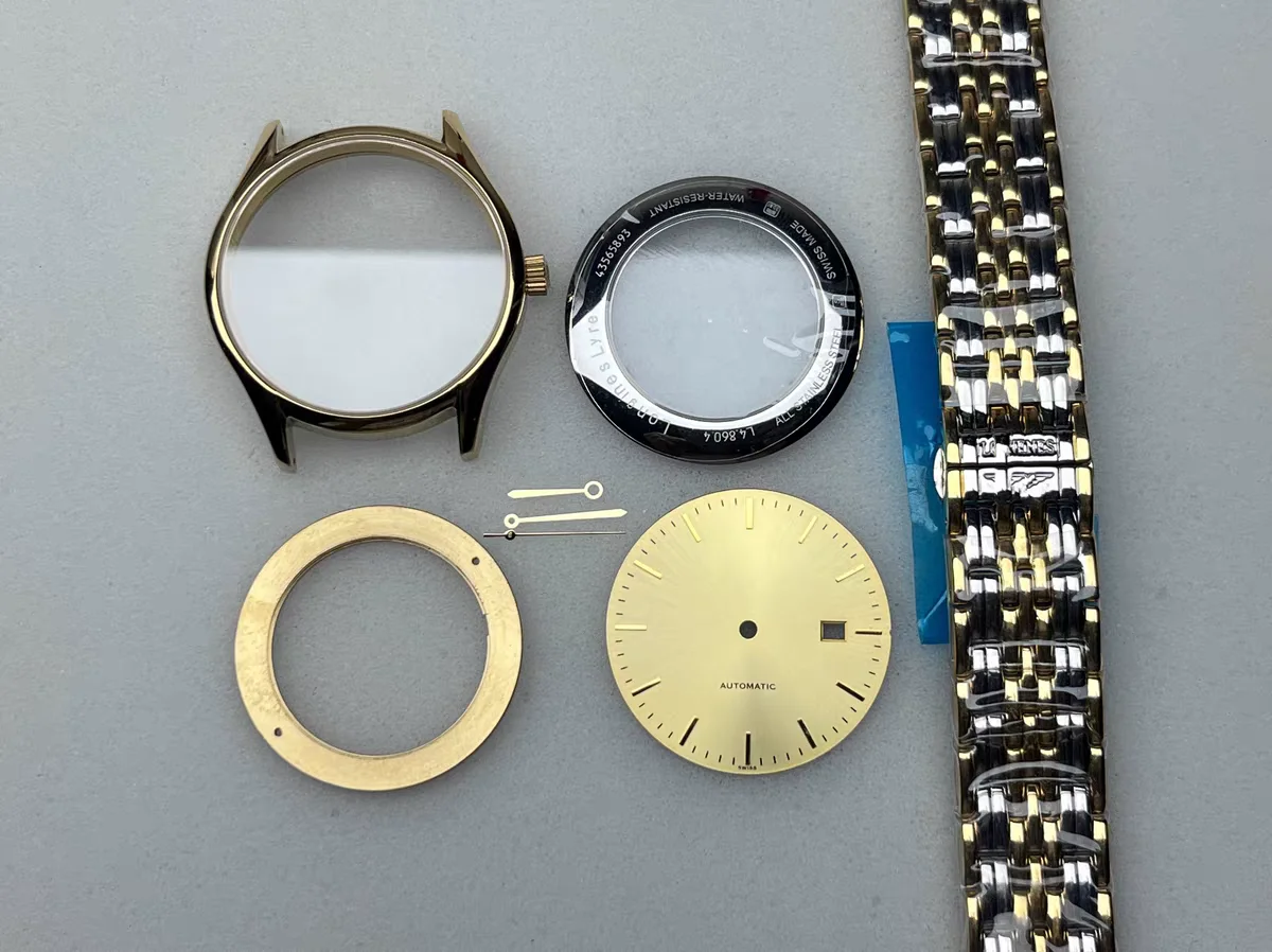 Accesorios de reloj sustituto para Luya Fit 2824 2130 2892 accesorios de caja de movimiento juego completo de zafiro