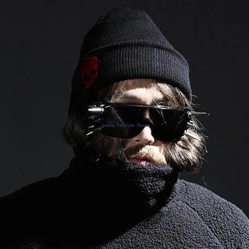 L5YB قبعة شتوية بسيطة مطرزة عصرية كاجوال مكبلة قبعة شتوية 50-60