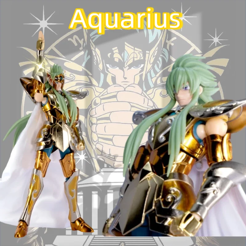 

in Stock ShineTime/ST Model Saint Seiya Myth Cloth EX Aquarius Degel Gold Lost Canvas/LC Knights of The Zodiac Action Figure