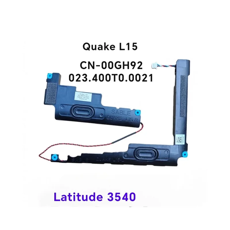 

NEW Original Laptop Speaker for DELL Latitude 3540 Quake L15 Built-in Speaker L&R 00GH92 023.400T0.0011
