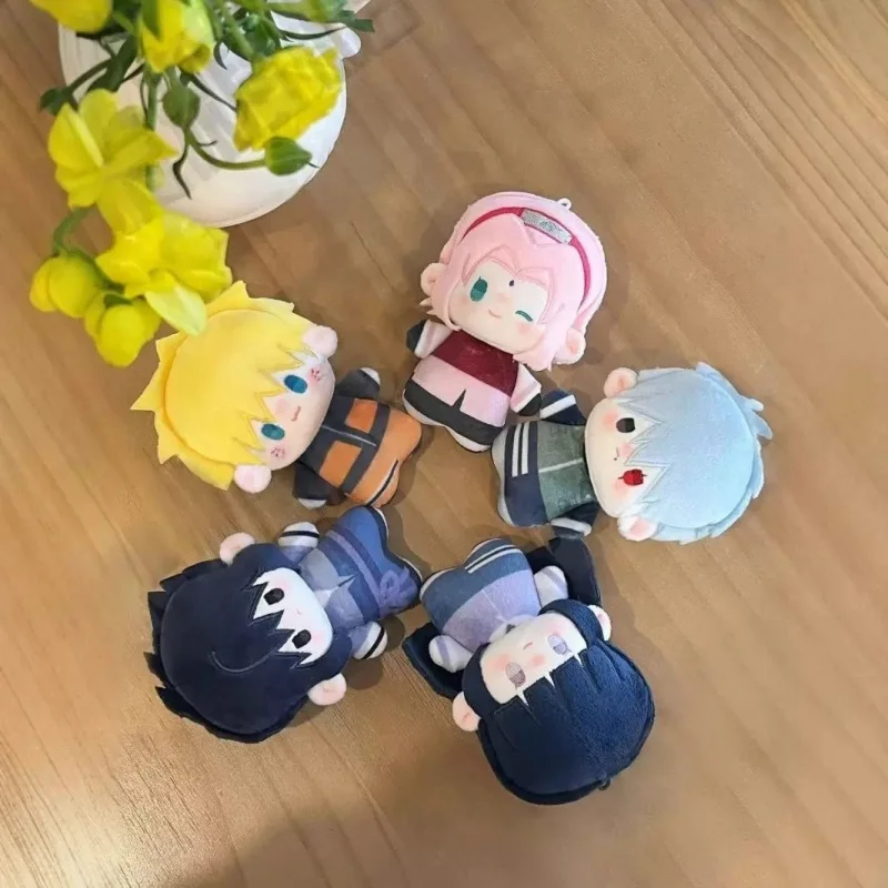 

Naruto Sasuke Sakura Kakashi Hinata Peripheral Dolls Plush Toys Decorative Collectibles Cute Holiday Gifts In-Stock Toys