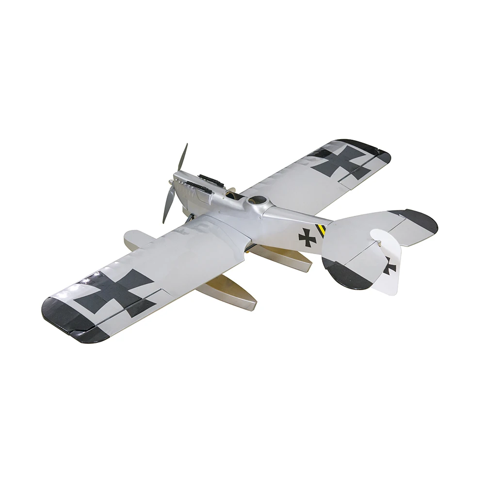 DW Hobby S26 Hansa-Brandenburg W.29 1.4M Balsa Kit – 55in WWI Seaplane Laser Cut Wood RC Plane - view 4