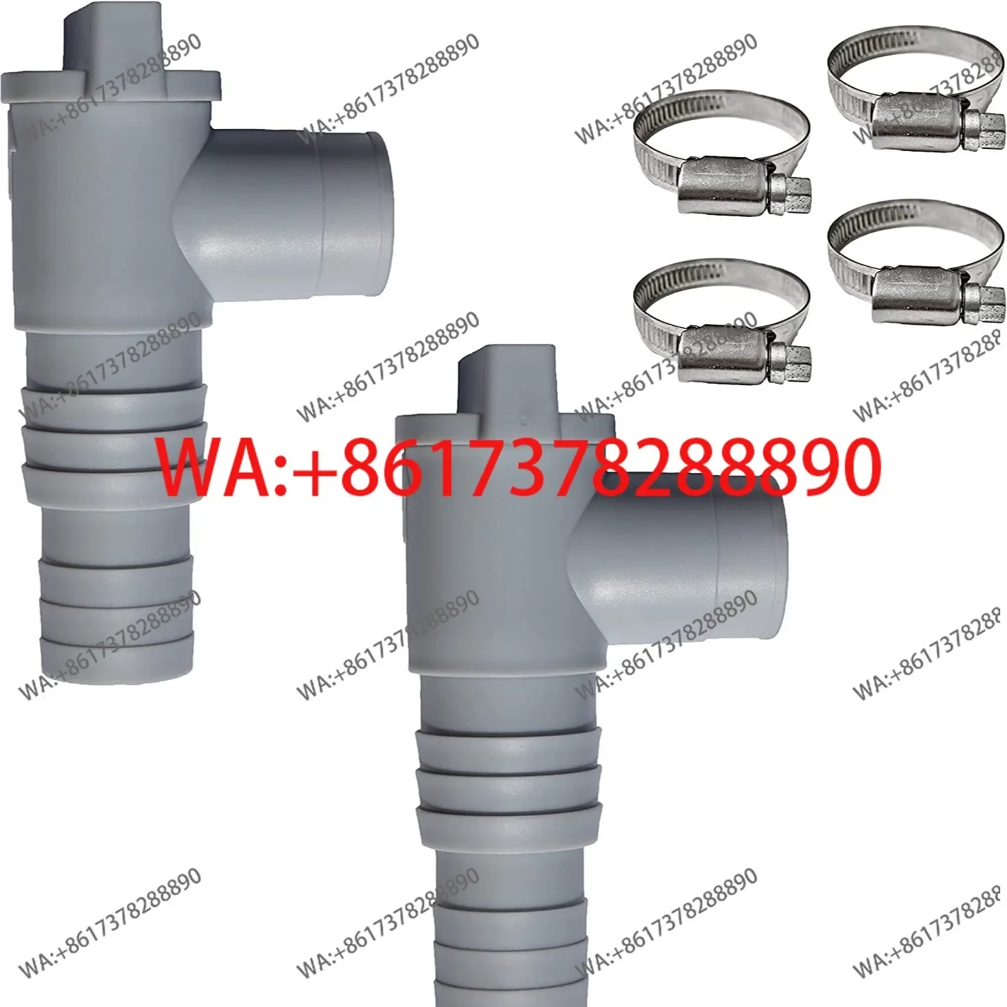 2pcs   Intex  PoolSun Maintenance/Globe Valve for 32mm Hose Connected Swimming Pools