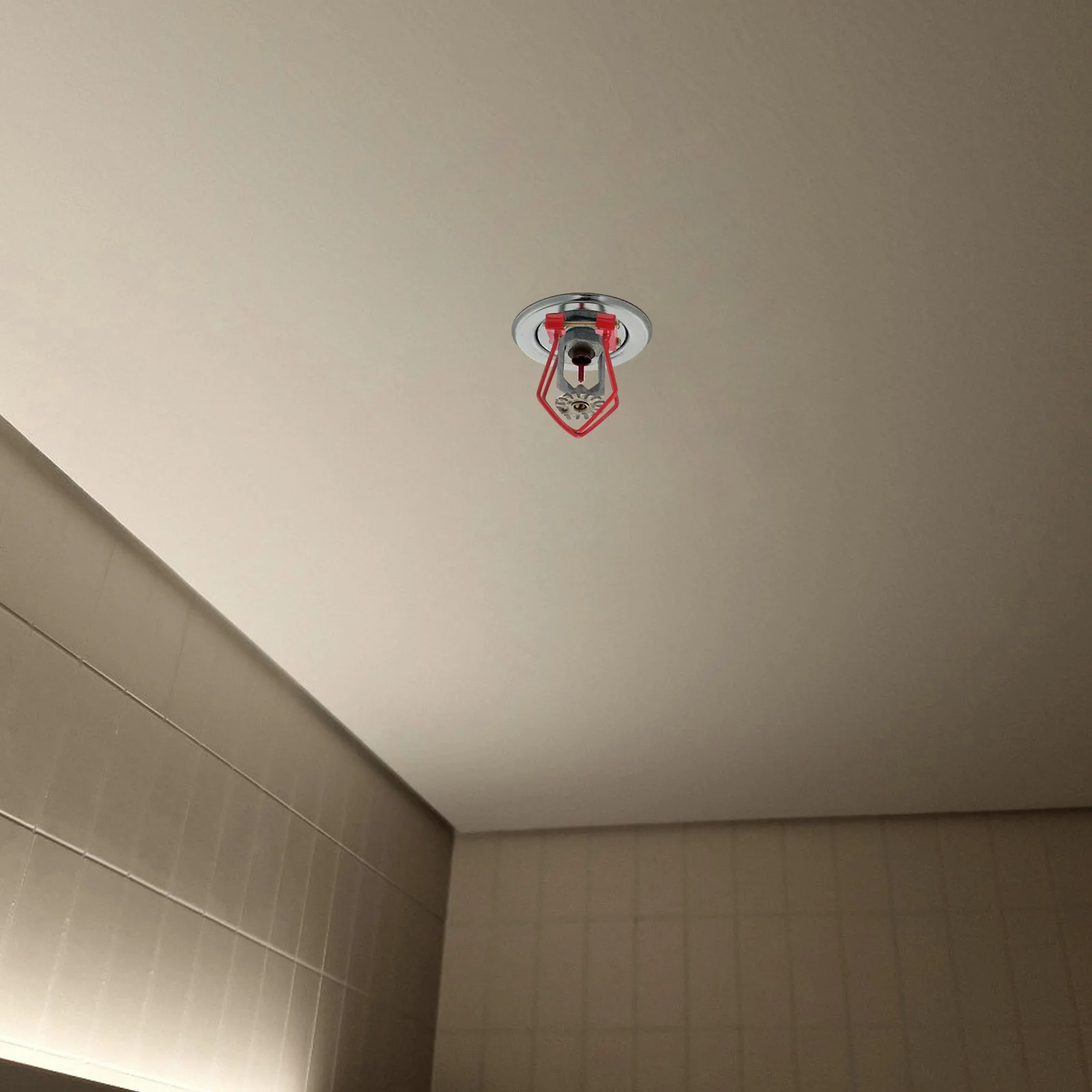 Fire Sprinkler Cage Non-Disassembly Protective Cover Easy Installation Sprinkler Protector Replacement for Ceiling