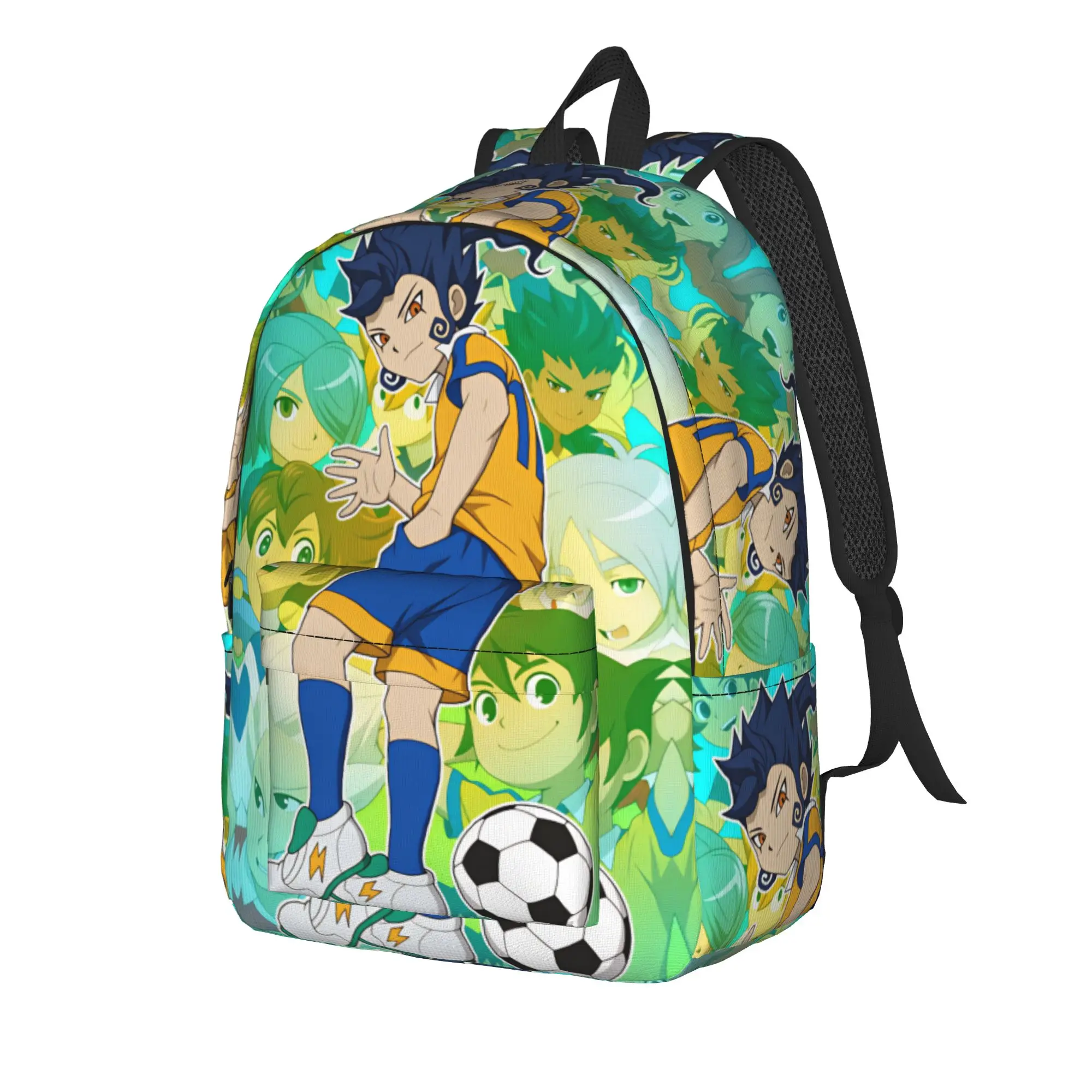Inazuma Eleven Backpack  Camping Backpacks Boy High Quality Soft School Bags Kawaii Rucksack