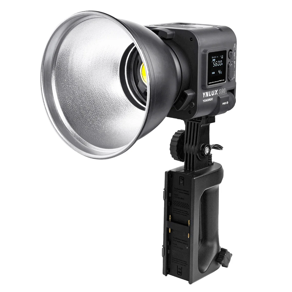 Yongnuo YNLUX100 100W 3200K-5600K Bowens Mount Handheld Outdoor LED Light