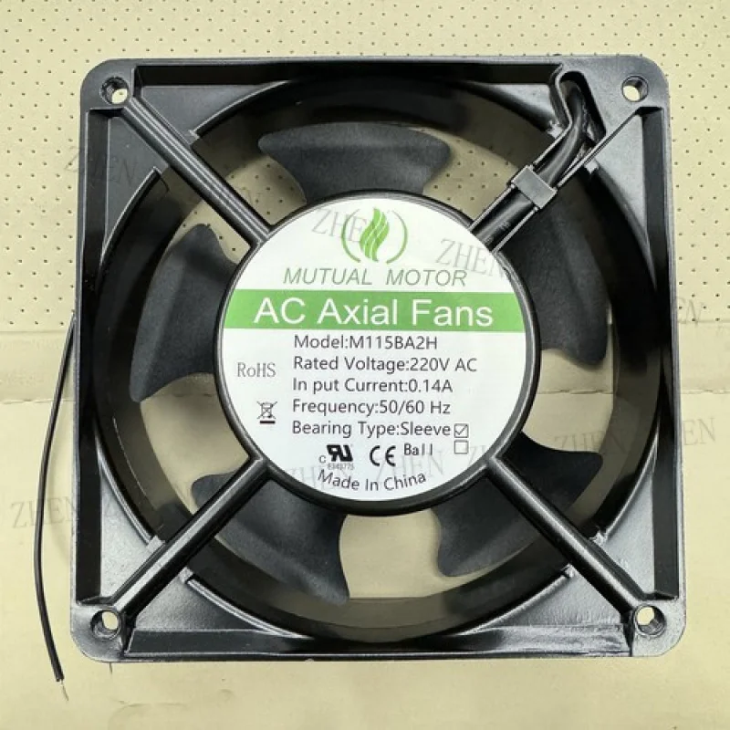 Y   1PC New for  MUTUAL MOTOR M115BA2H 220V 0.14A 2-Wire cooling fan # QW.