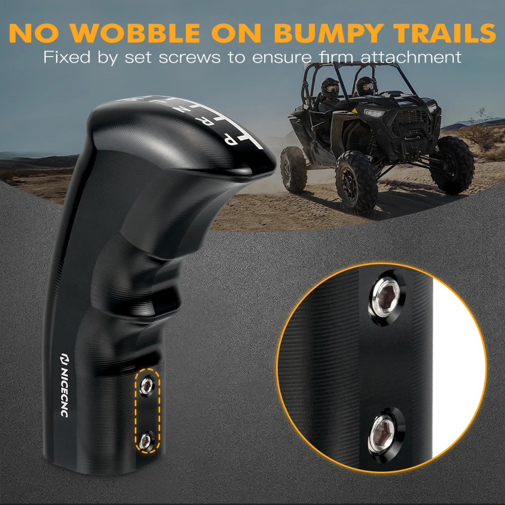 NICECNC Schaltknauf für Polaris SPORTSMAN ACE 2015 UTV, für Polaris RZR XP 1000 900 4 TURBO ACE 570 EFI EPS Zubehör – Detail 4