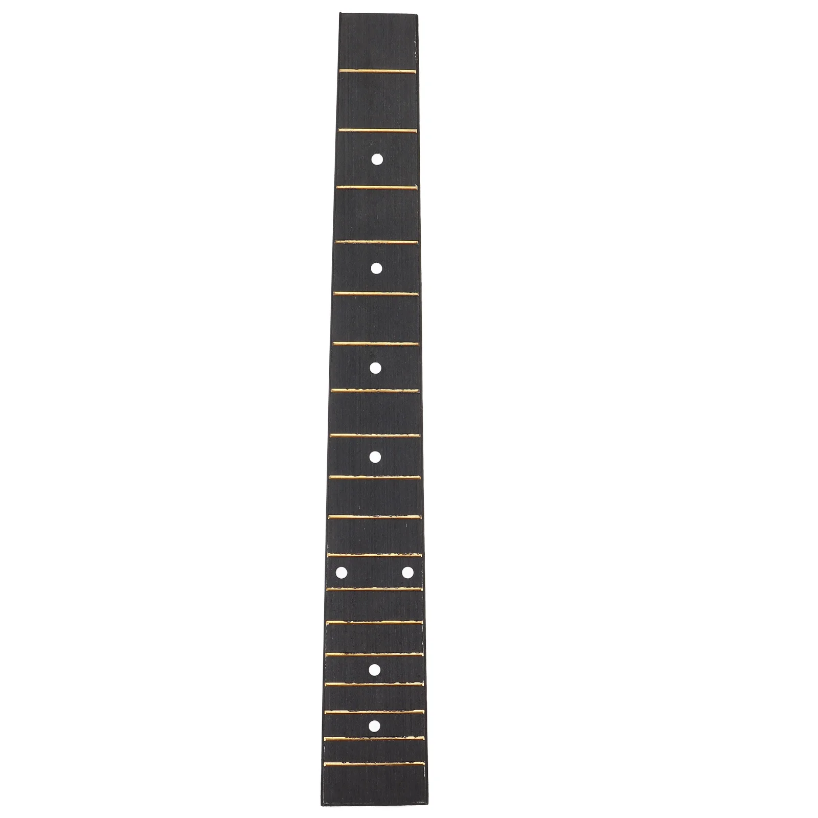 

Fretboard For 38 Inch Folk Guitar Wooden Diy Finger Plate Sturdy 18-Fret Design Sound Dots Guitar Accessory Instrument