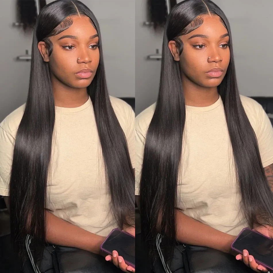 

Brazilian 7x5 HD Transparent 13x6 Lace Front Wig For Women Glueless Wig 13x4 Straight Human Hair Ready To Wear Lace Frontal Wigs