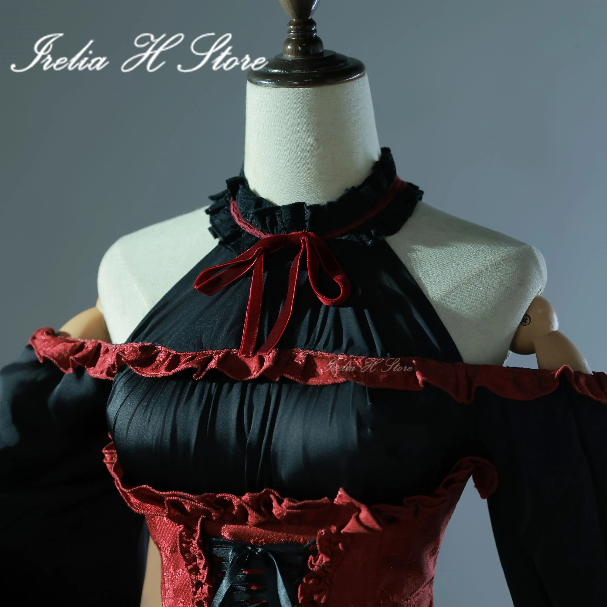 أزياء Irelia H Danganronpa Celestia Ludenberg التأثيرية للنساء فستان لوليتا قوطي أنيمي الذكرى العاشرة لمهرجان الربيع حفل Dr