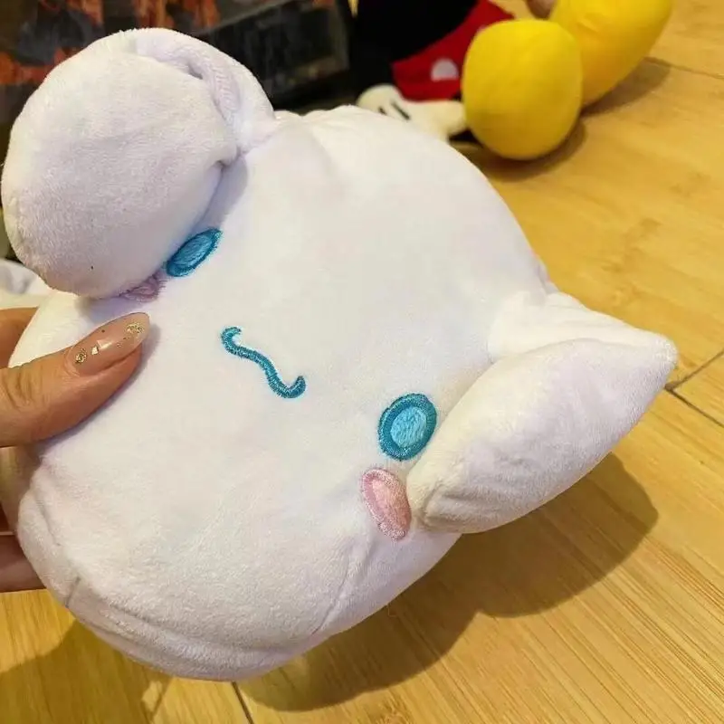 Sanrio sandal gadis telinga dapat bergerak Anime Cinnamoroll sepatu telinga bergerak lucu sandal anak Kawaii Semua cocok sepatu grosir