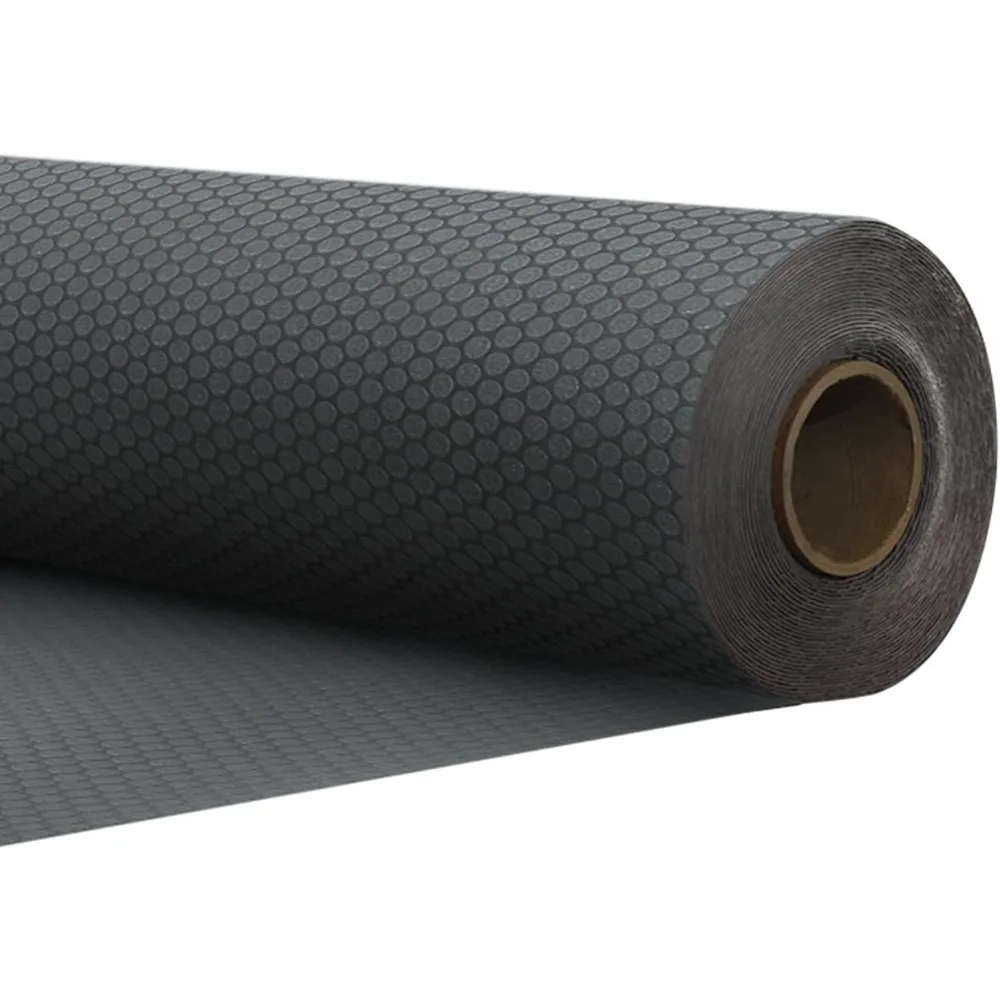 Trailer 8'6" Diamond Flooring | Coin Nickel Pattern | Gray | Waterproof (15ft)