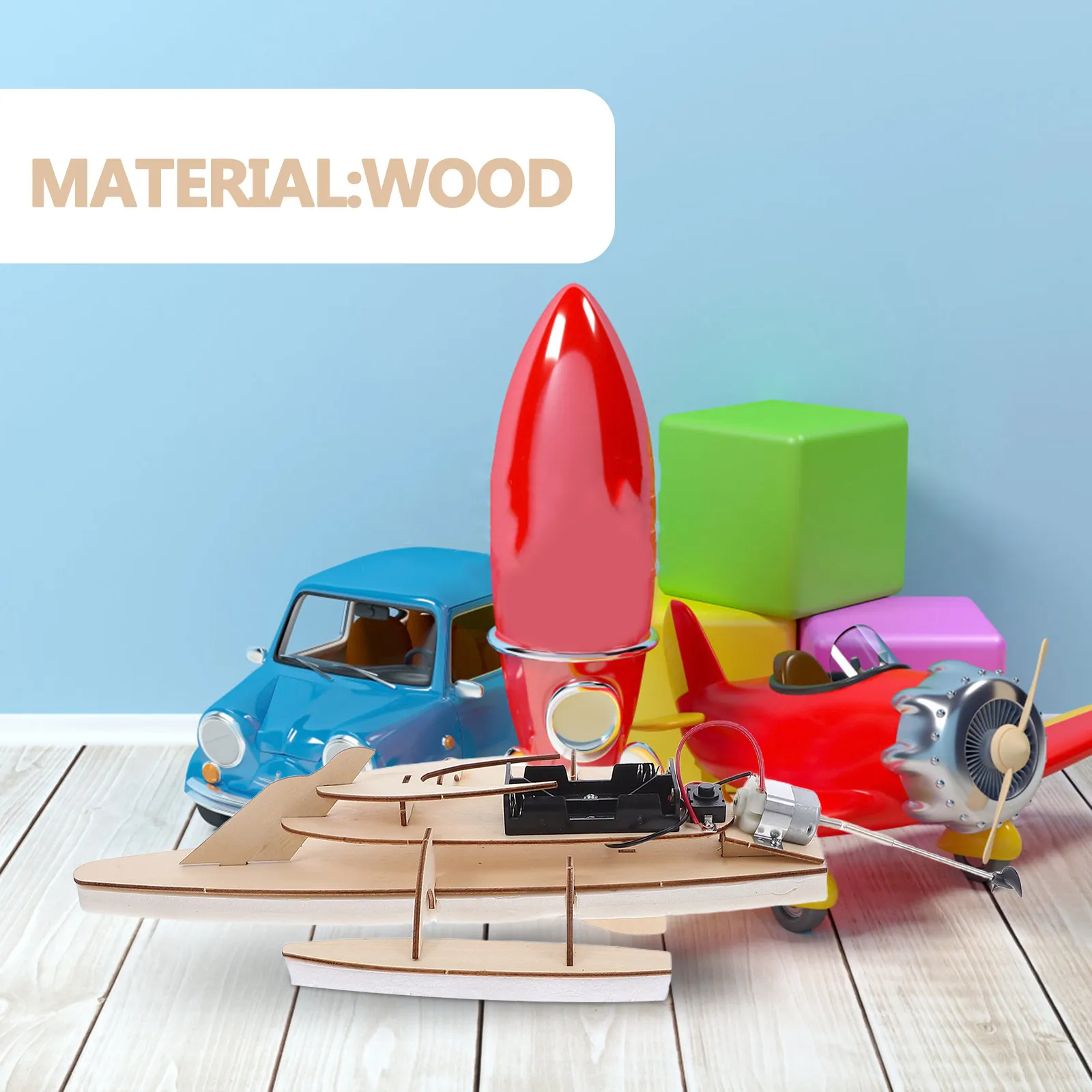 

Набор для сборки деревянной парусной лодки DIY: трехкорпусная модель с электроприводом, для детей, для творчества на открытом воздухе, для бассейна и озера, 3D-пазл