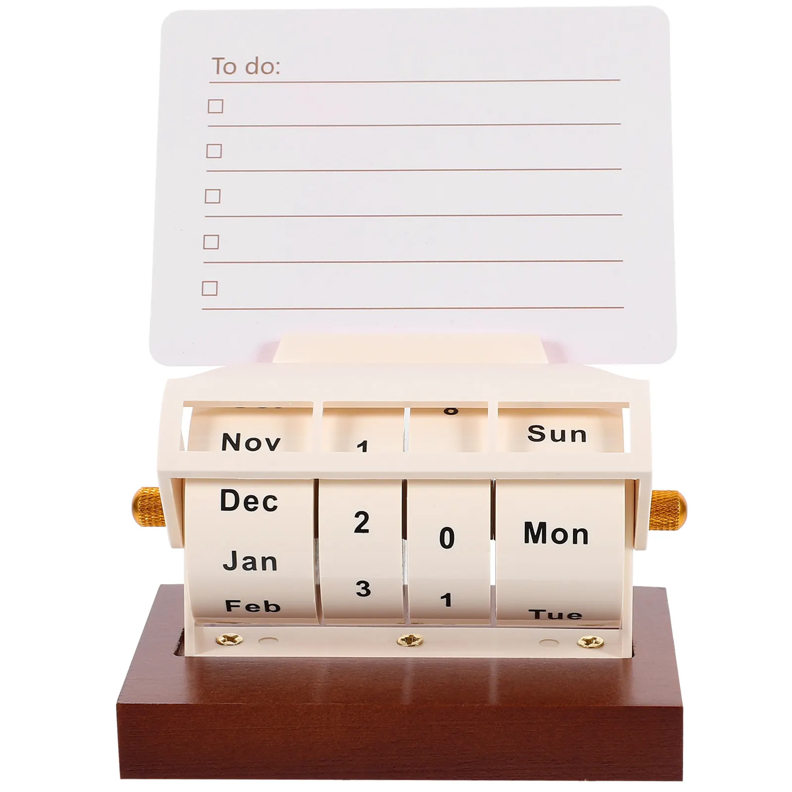 

1Set Household Cartoon Wooden Perpetual Calendar Desk Calendar Office Tabletop Decorative Date Month Blocks Home Accessory