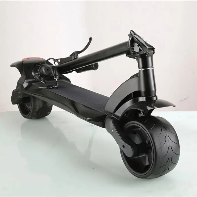 New Electric Vehicle Adult 48V Two Wheel Wide Tire Electric Car Detachable Double Scooter