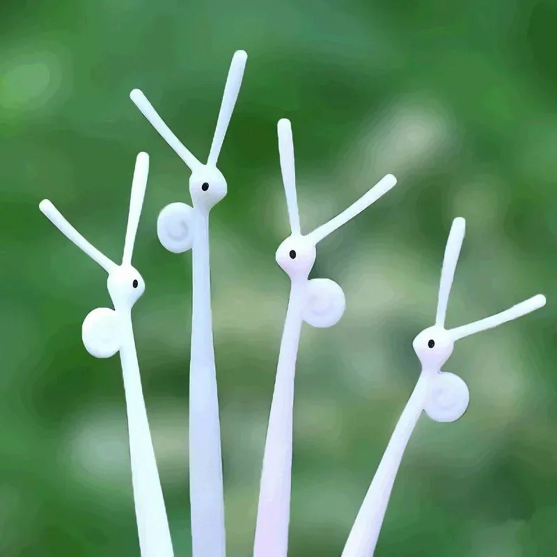 nouveaux-30-stylos-gel-creatifs-en-forme-d'escargot-papeterie-etudiante-en-silicone-fournitures-de-bureau-mignonnes-05-mm-fournitures-scolaires-kawaii