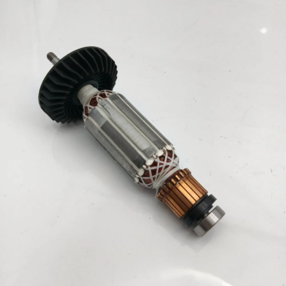 Silver Armature 515619-7 Replacement For Angle Grinder Models 9553NB 9554NB 9555NB Electric Tool Rotor Component Spare Part