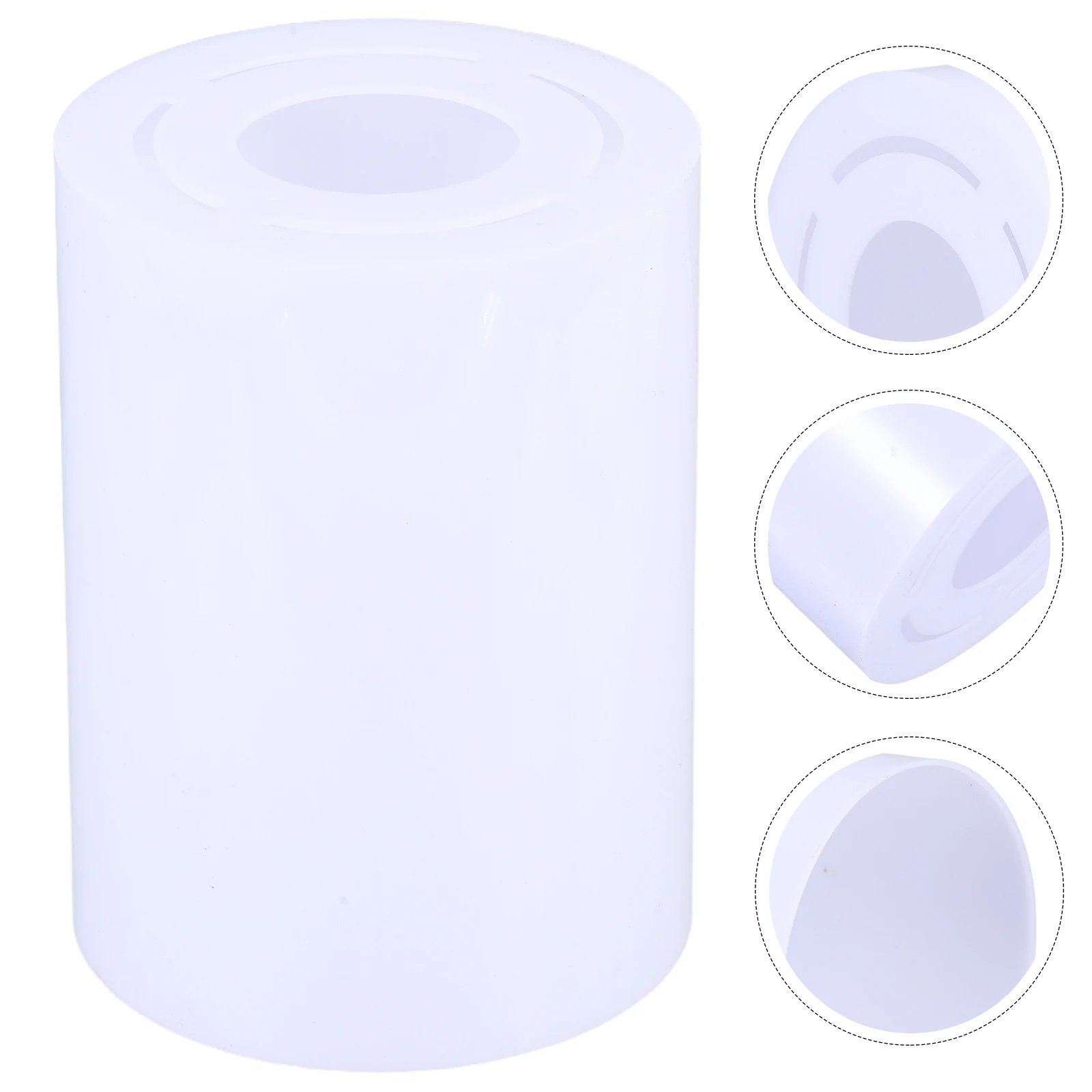 

Cylinder Light Shade 4.2Cm Diameter Milky White Glass Lamp Cover For Chandeliers Wall Sconce Ceiling Lamps Home Decor Easy Bulb