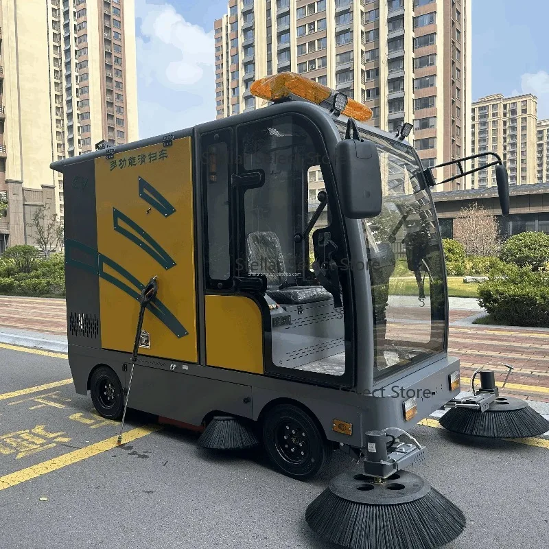 YG Electric Automatic Garbage Can Floor Sweeper Cleaning Machine Industrial Technology New Model