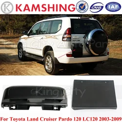 CAPQX For Toyota LAND CRUISER PRADO 120 LC120 2003-2009 Tail Gate Rear Door License Plate Light Lamp Cover Frame OEM:81696-60011