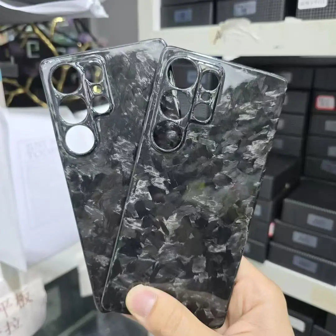 

Reall Carbon Fiber Case for Samsung Galaxy S25 Ultra Forging Matte Aramid Fiber Back Cover for Galaxy S25Ultra Carbon Case