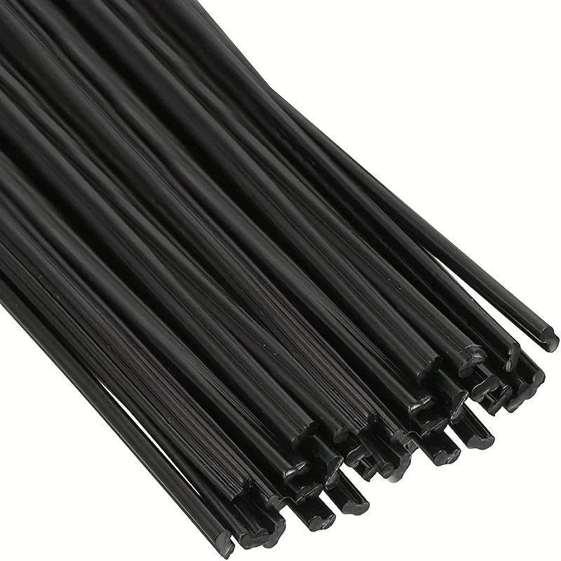 [Kit de soldadura de plástico] Kit de varillas de soldadura de plástico |   Materiales de soldadura de plástico PP 250 mm 5x2 mm para reparaciones de parachoques de automóvil/caque