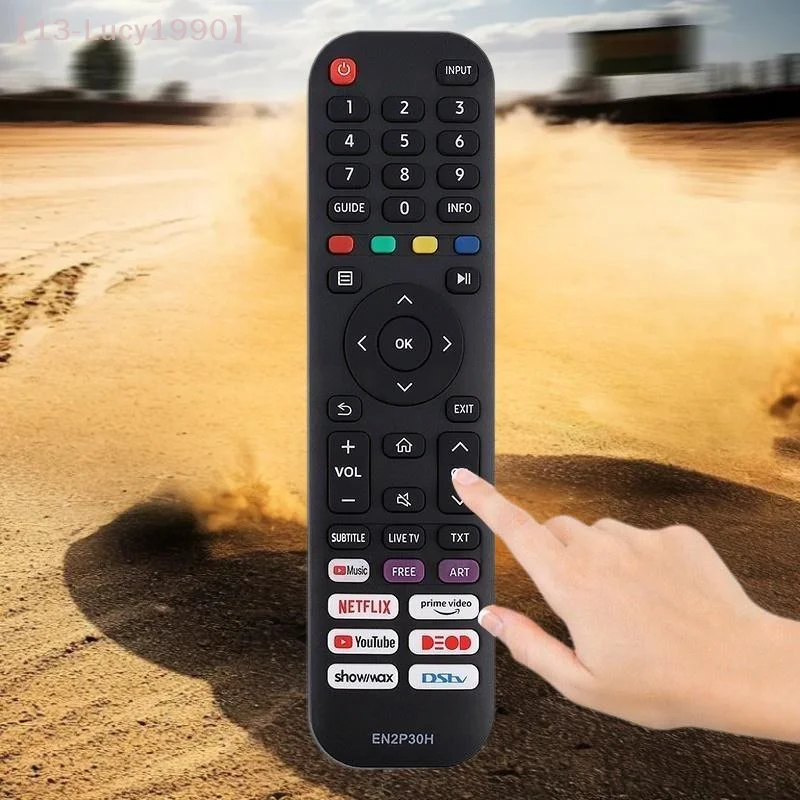 جهاز تحكم عن بعد واحد متوافق مع تلفزيون Hisense 4K UHD LED الذكي EN2G30H EN2P30H EN2B30H EN2A30 #4
