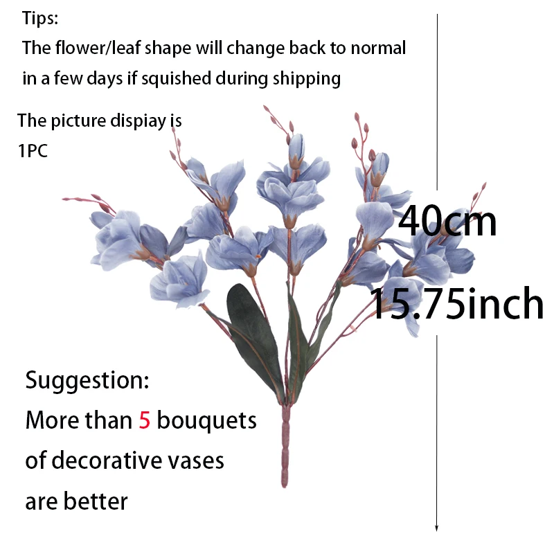 Hochwertige künstliche Magnolienblume für Zuhause, Wohnzimmer, Tischdekoration, Weihnachten, Hochzeit, Party, Blumenstrauß, Gartenarrangement – Detail 1