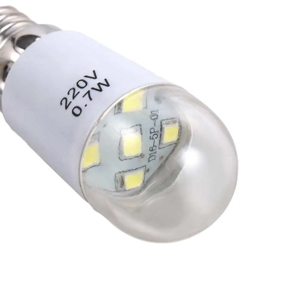 Craft 0.7W 220V LED Tube Screw-In For Sewing Machine Universal Sewing Lighting Light Bulb LED Light Sewing Supplies