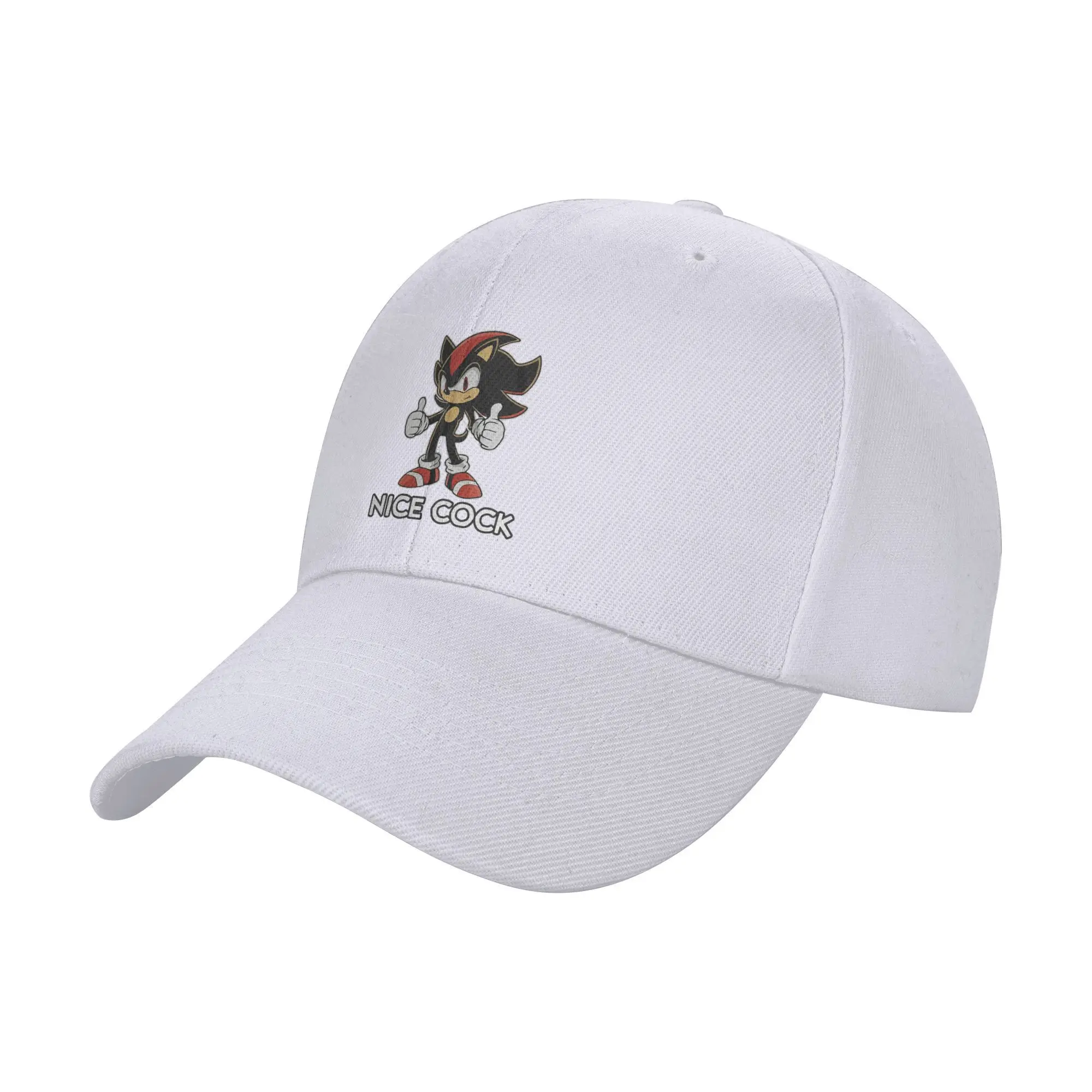Unisex Baseball Hats Cock Shadow The Hedgehog Meme  Outdoor Streetwear Summer Sports Baseball Caps Hip Hop Cap Casquette Hats
